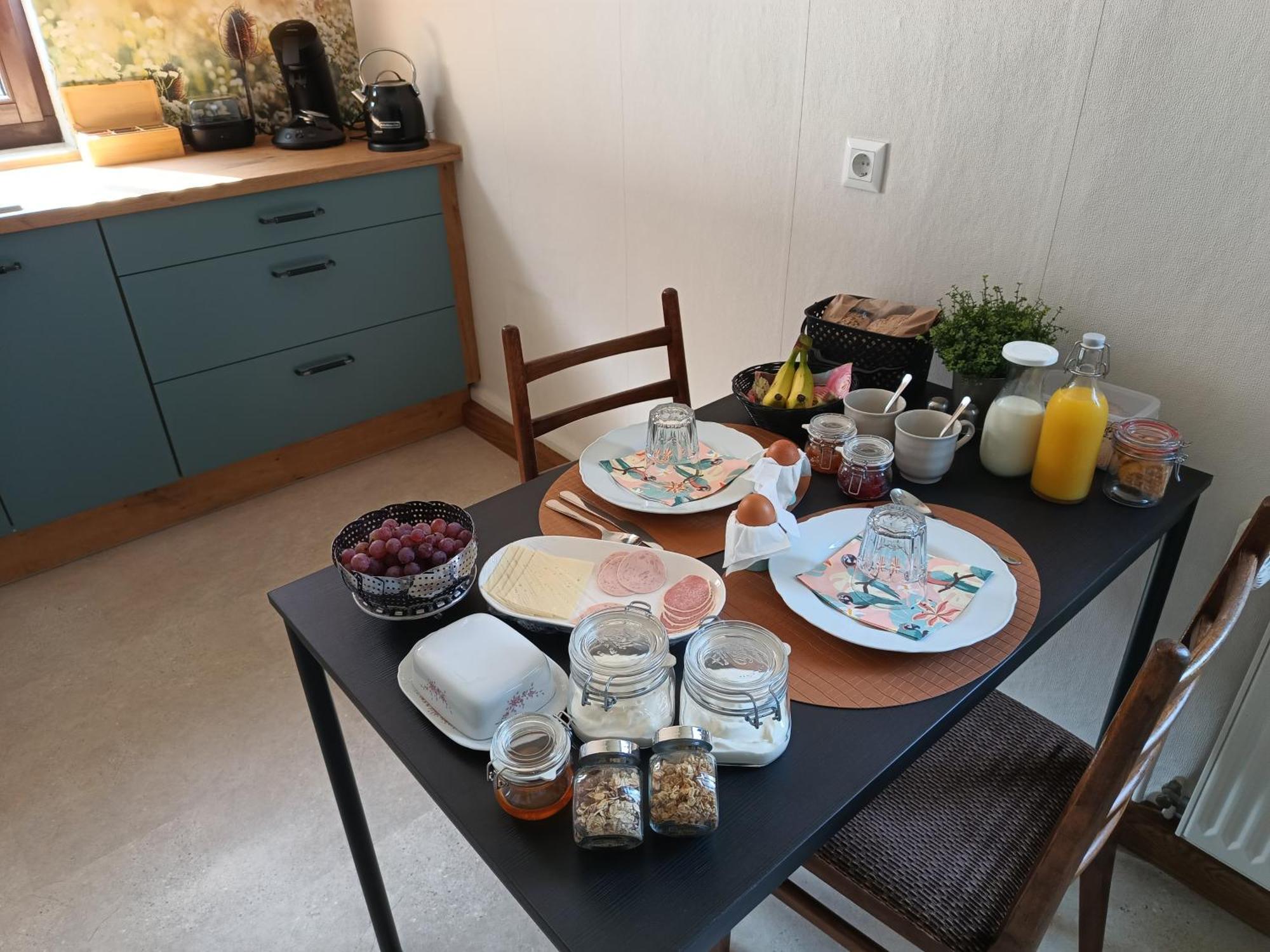 Minicamping Und B&B Apartment Hintergarten Niederorschel المظهر الخارجي الصورة