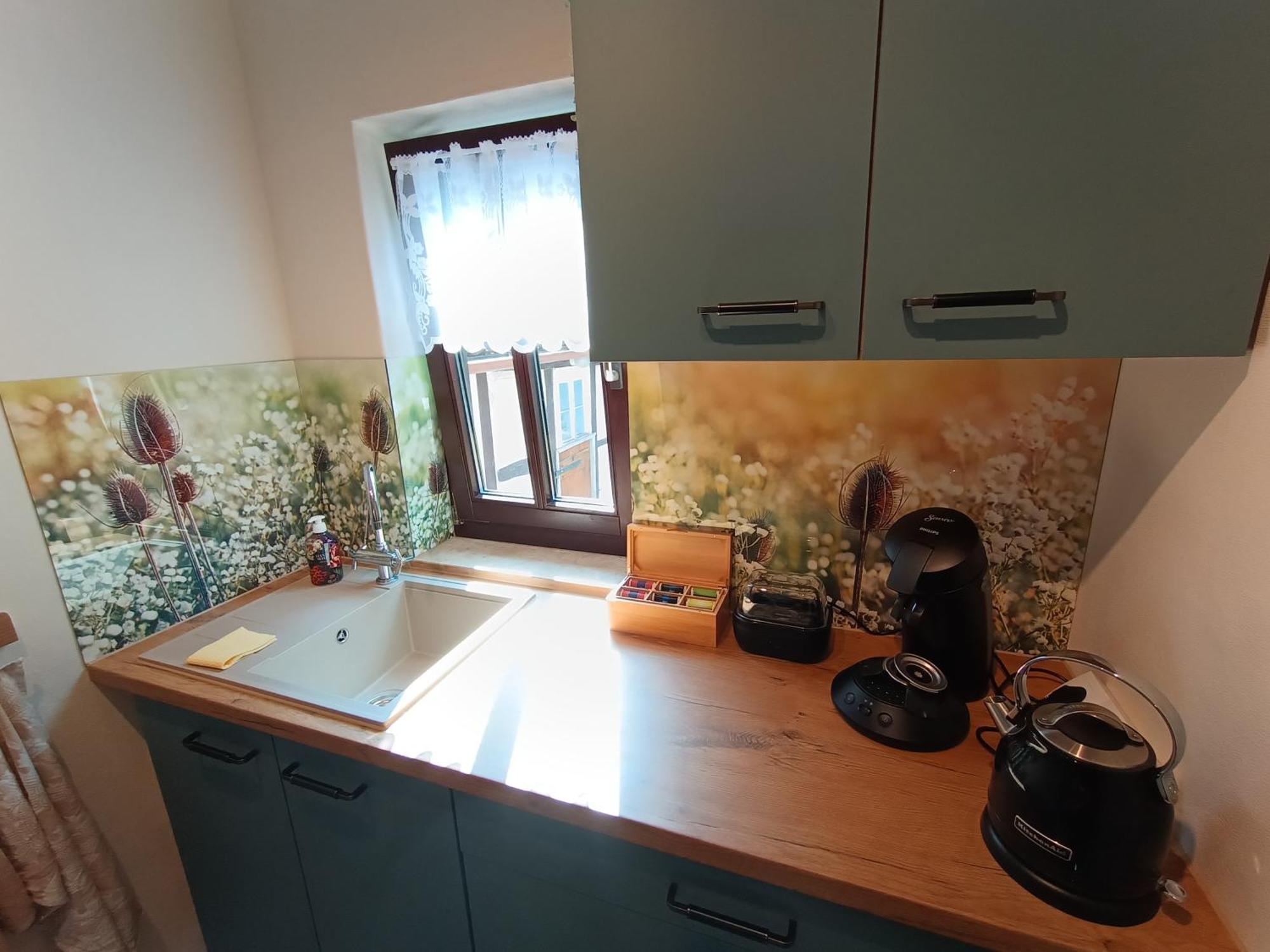 Minicamping Und B&B Apartment Hintergarten Niederorschel المظهر الخارجي الصورة