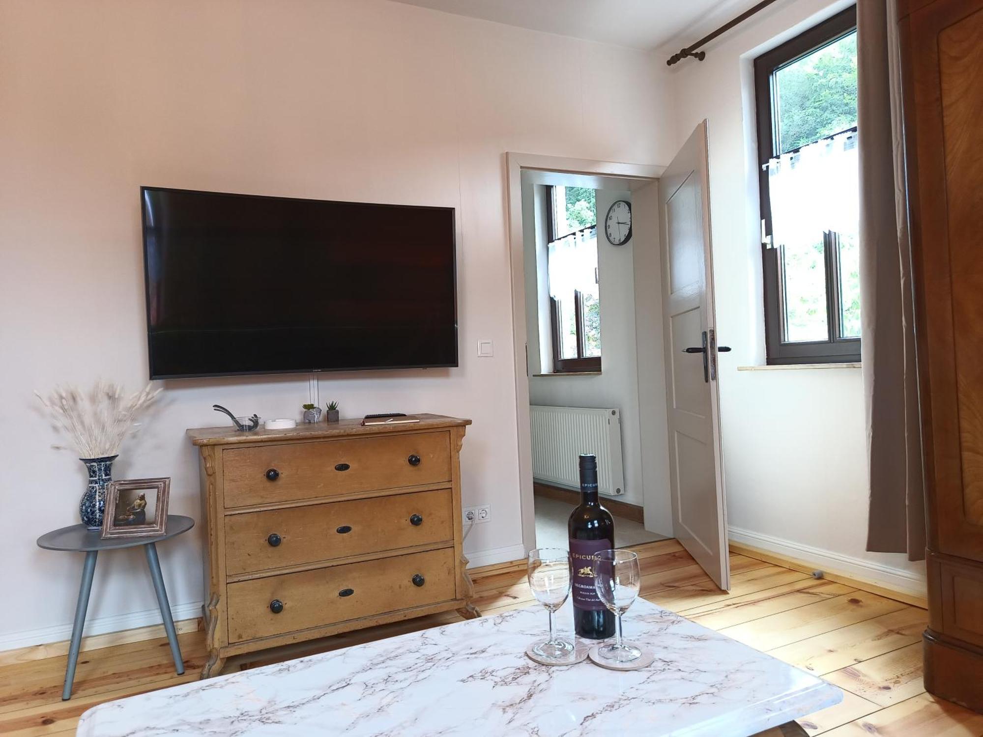 Minicamping Und B&B Apartment Hintergarten Niederorschel المظهر الخارجي الصورة