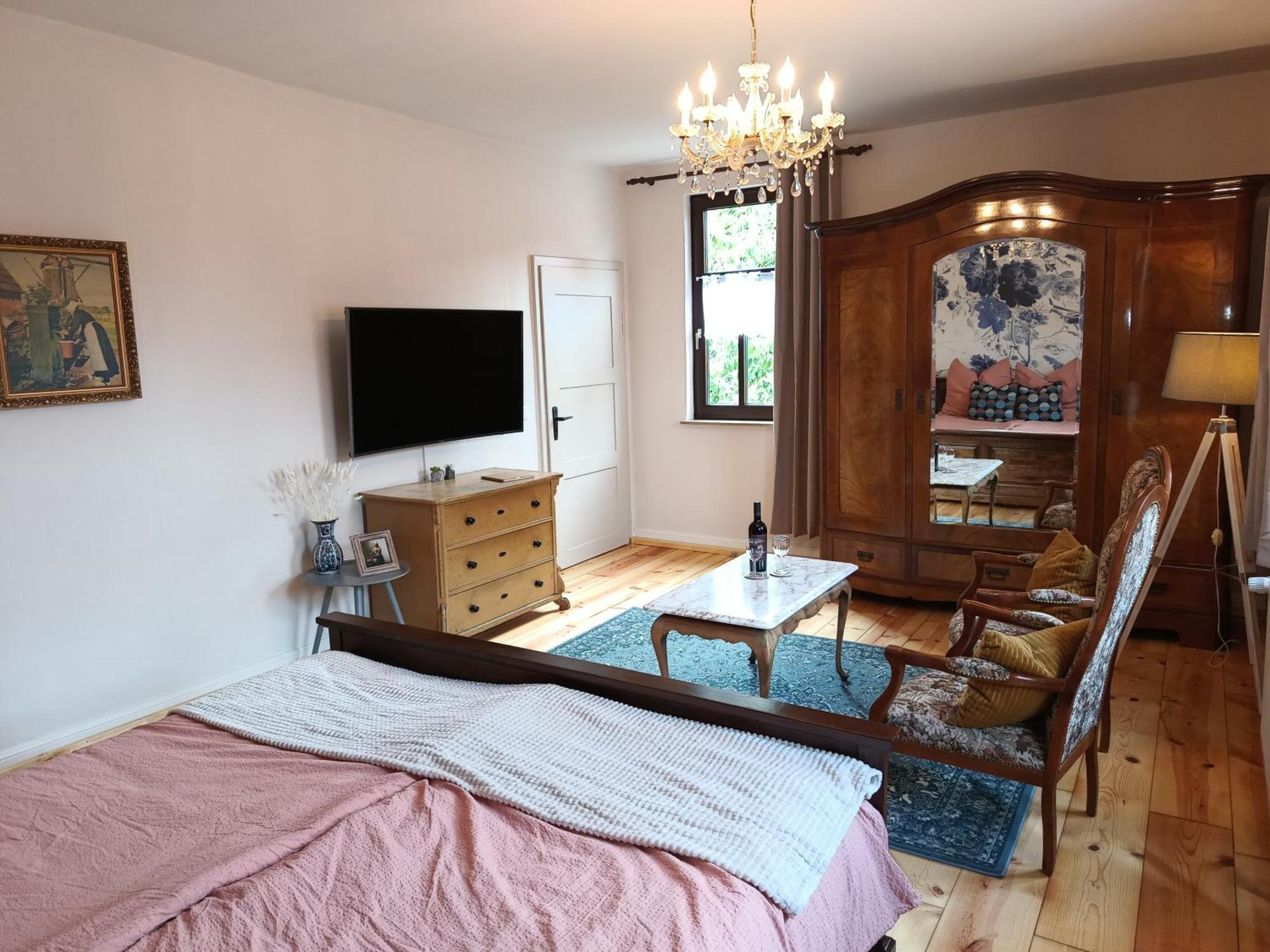 Minicamping Und B&B Apartment Hintergarten Niederorschel المظهر الخارجي الصورة