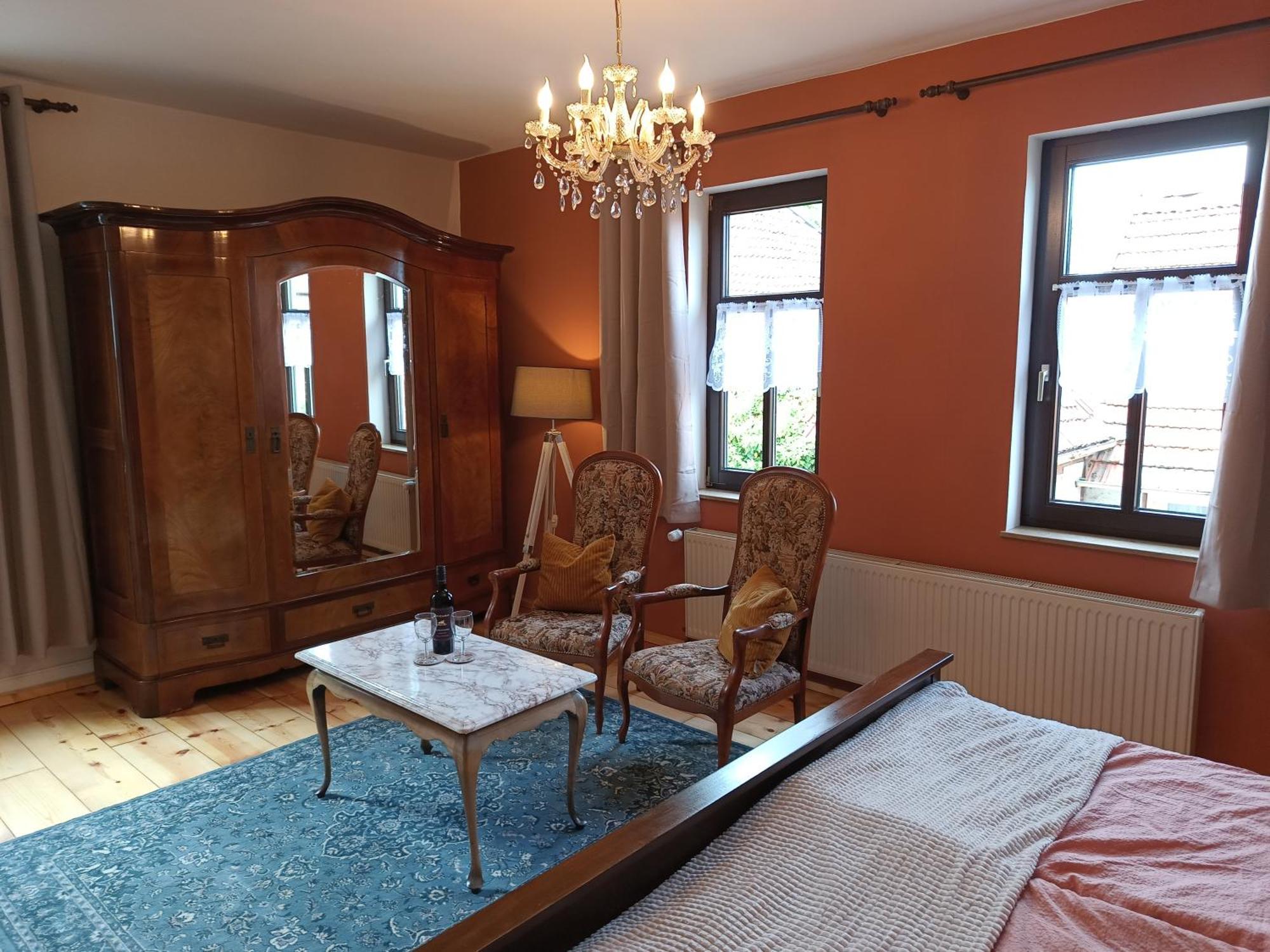 Minicamping Und B&B Apartment Hintergarten Niederorschel المظهر الخارجي الصورة