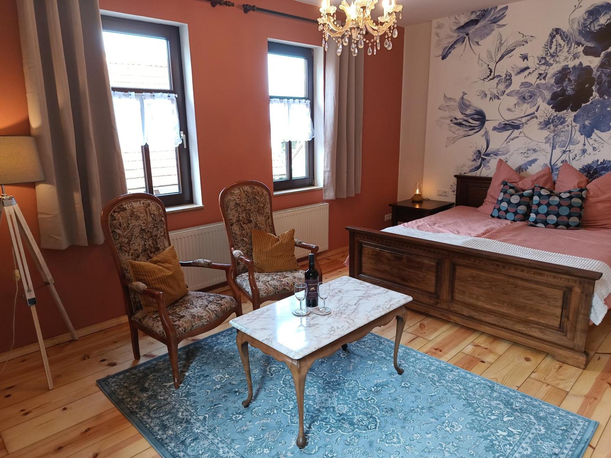 Minicamping Und B&B Apartment Hintergarten Niederorschel المظهر الخارجي الصورة